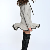 Kelly Dress Taupe Ilaylit