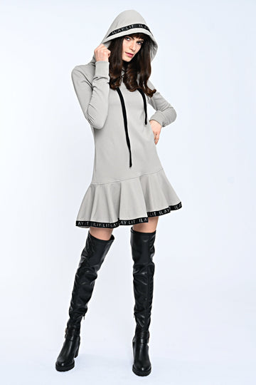 Kelly Dress Taupe XS Ilaylit
