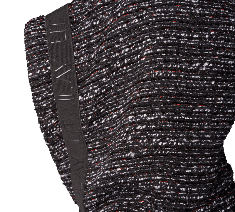 Lima Bouclé Hoodie Black Ilaylit