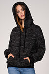 Lima Bouclé Hoodie Black XS Ilaylit