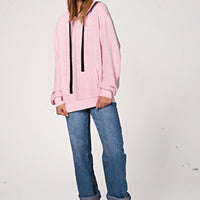 Lima Bouclé Hoodie Rosa Ilaylit