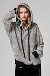 Lola Bouclé Hoodie Beige S Ilaylit