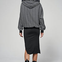 Louna Hoodie Schwarzblau Ilaylit