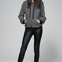 Louna Hoodie Schwarzblau Ilaylit