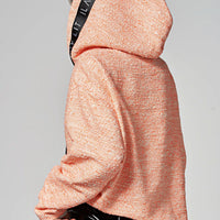 Lucie Bouclé Hoodie Orange Ilaylit