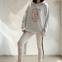 Lucky Me- Hoodie, Ice Blue Ilaylit