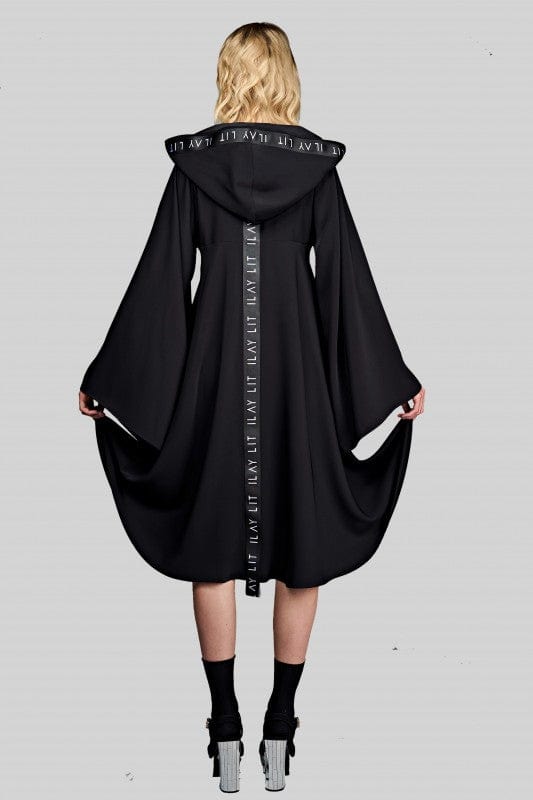 Lucy Swing Dress Black Ilaylit