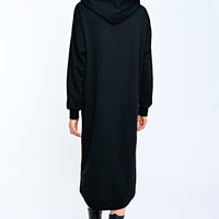 Mona Sweat Dress Black-Long Ilaylit