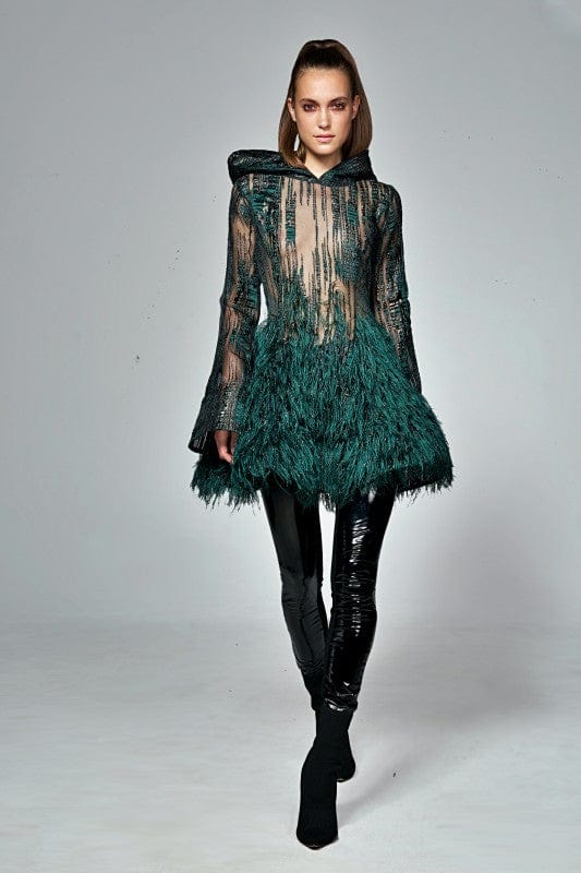 Natalie Dress Green / XS Ilaylit