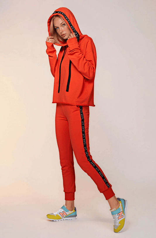 Oversized Holy Hoodie Coral Ilaylit