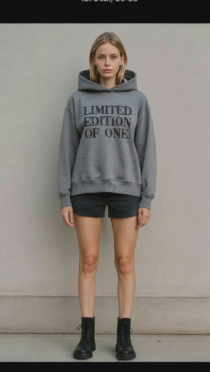 LIMITED EDITION OF ONE- Oversized Streetwear Hoodie
