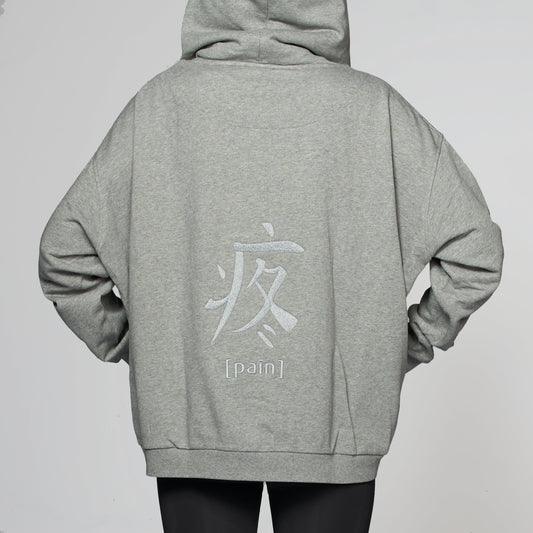 Ray Hoodie Melange - Pain XS Ilaylit