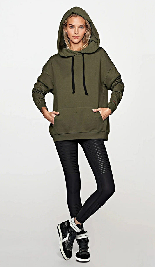 Ray  Hoodie Olive Ilaylit