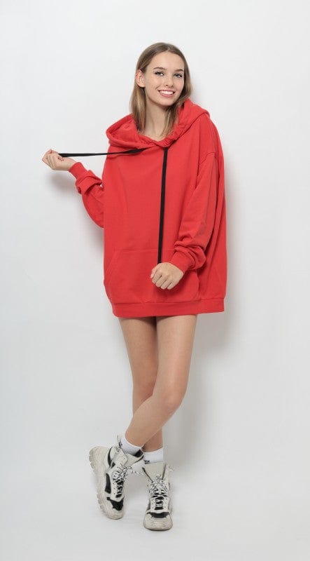Ray Hoodie Red Ilaylit