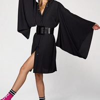 Violet - Kimono Black Short Ilaylit