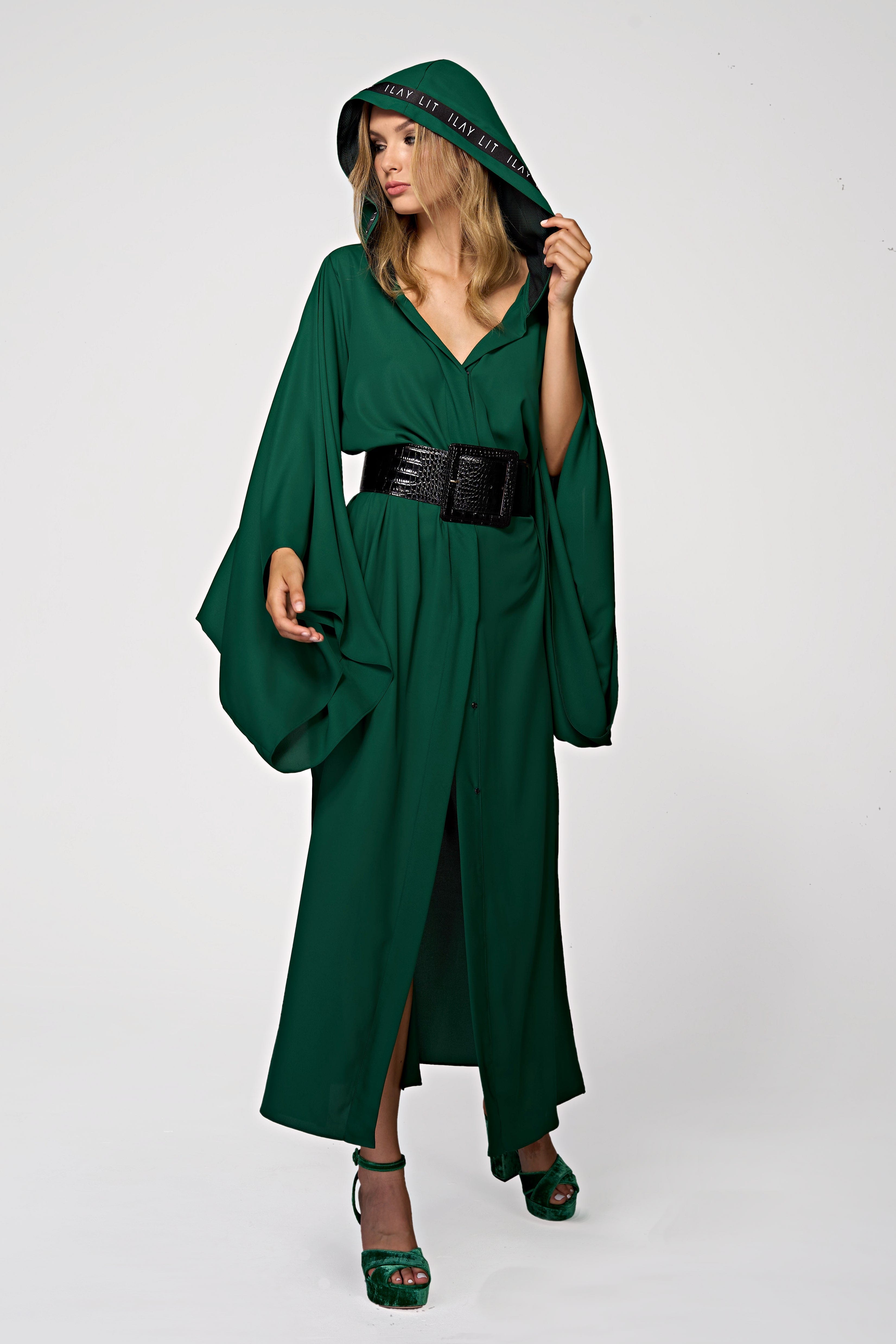 Violet- Kimono Flash Green XS/S Ilaylit
